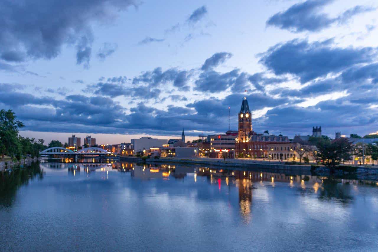 Belleville city view